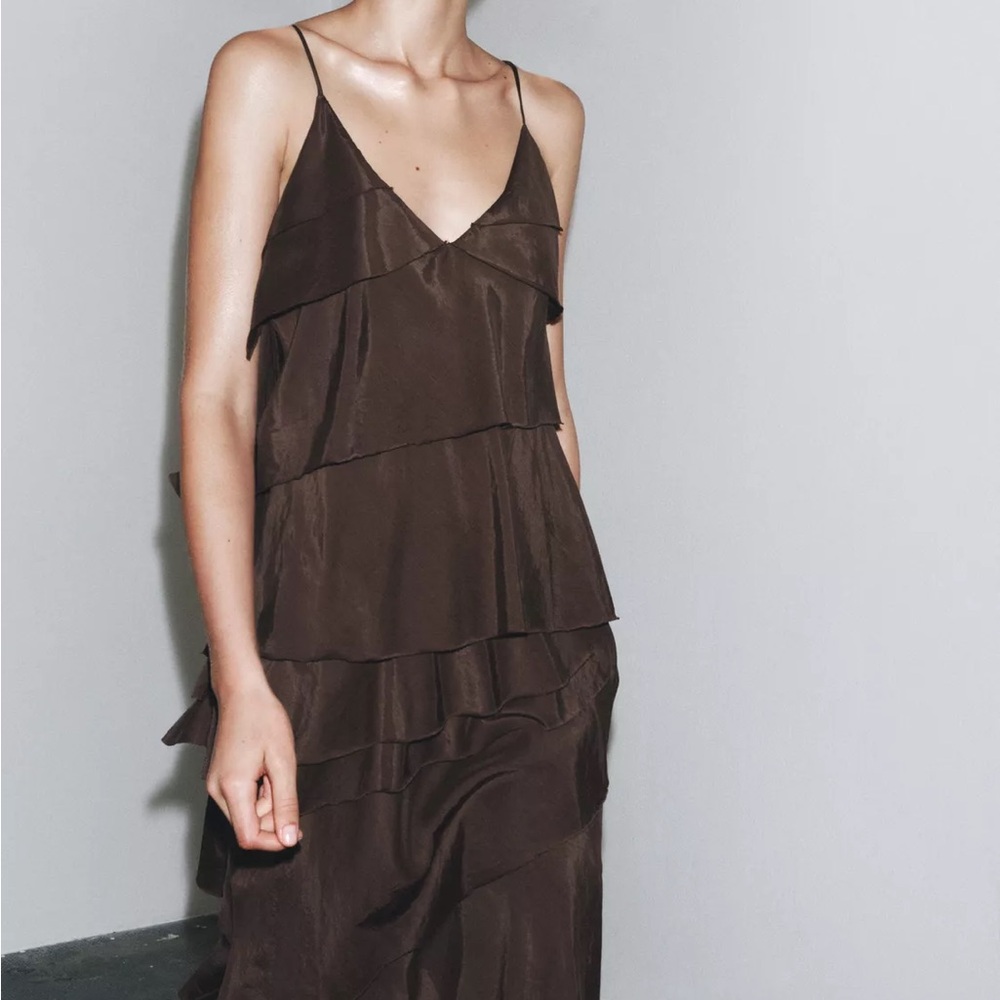 ZW COLLECTION RUFFLED DRESS